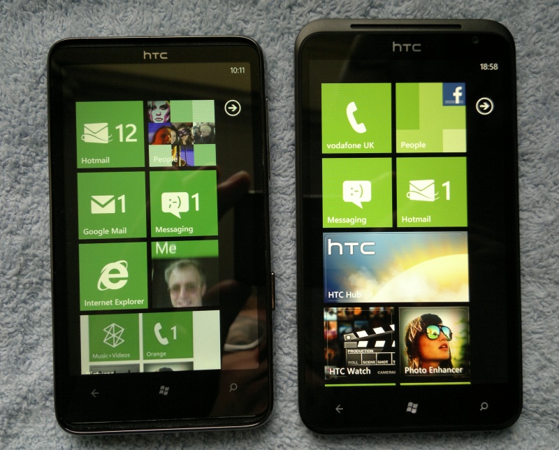HTC HD7 and HTC Titan