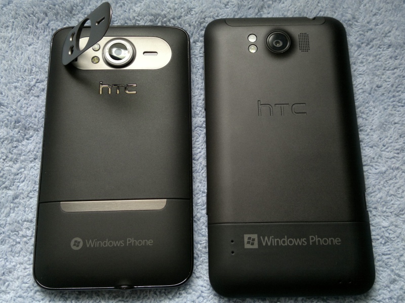 HTC HD7 and HTC Titan