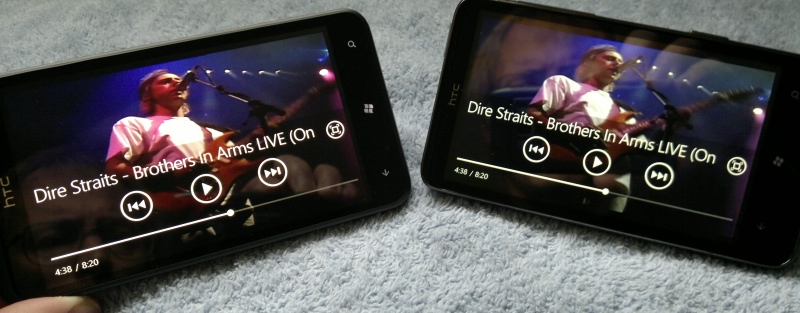 HTC HD7 and HTC Titan