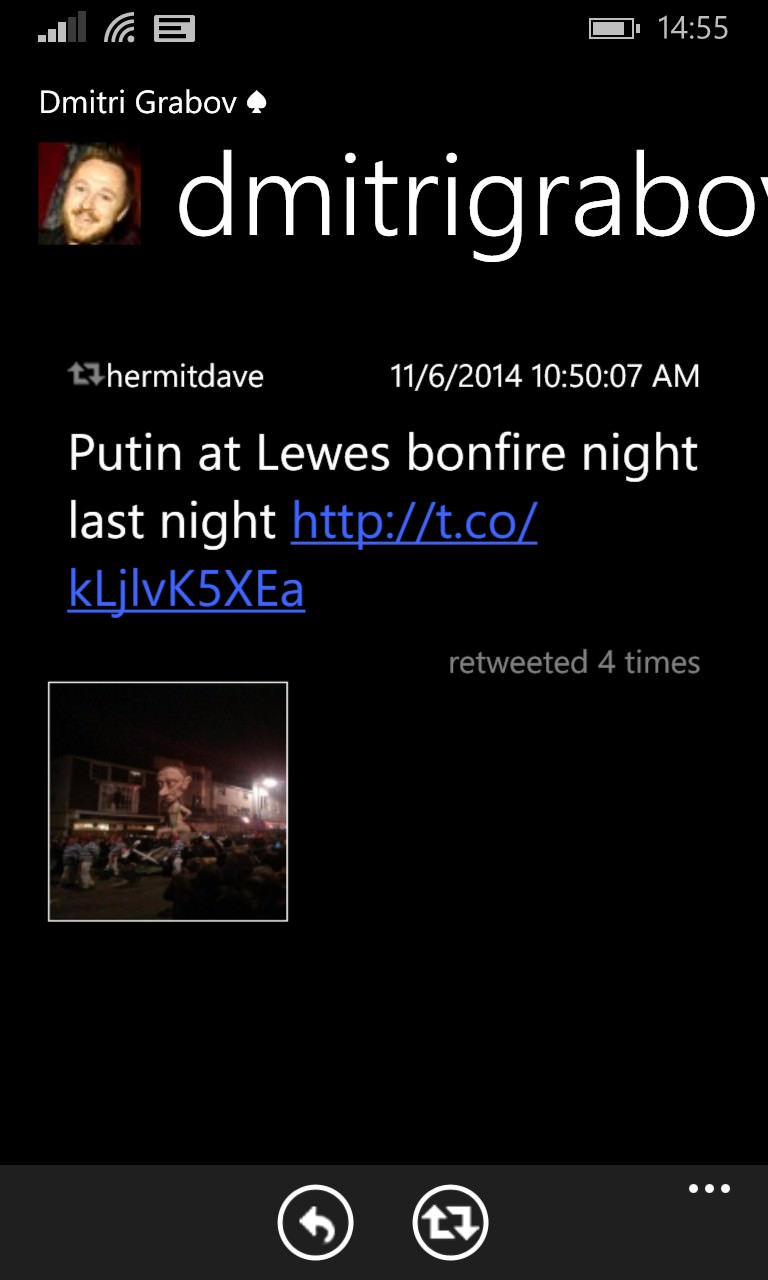 twitter client for windows phone