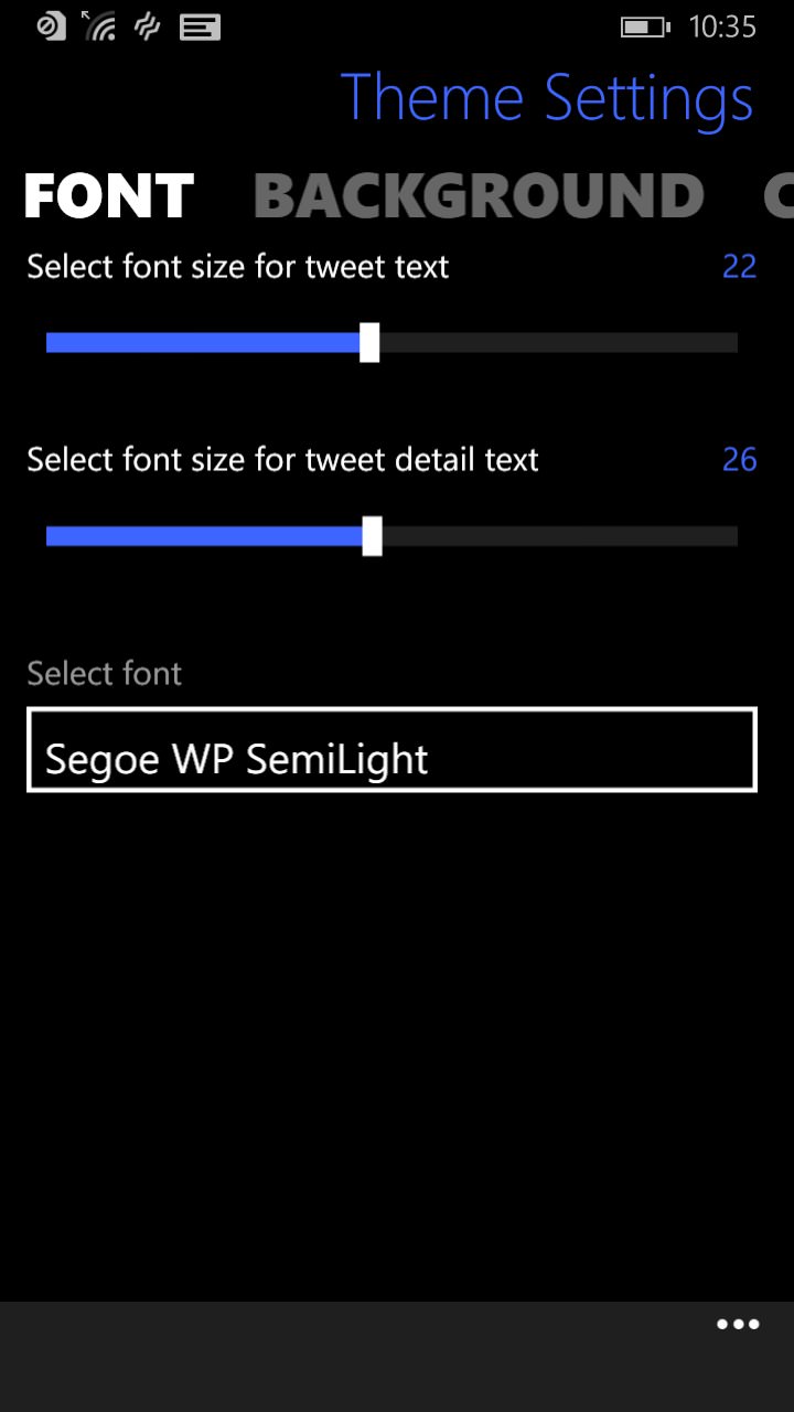 Screenshot, Twitter client comparison