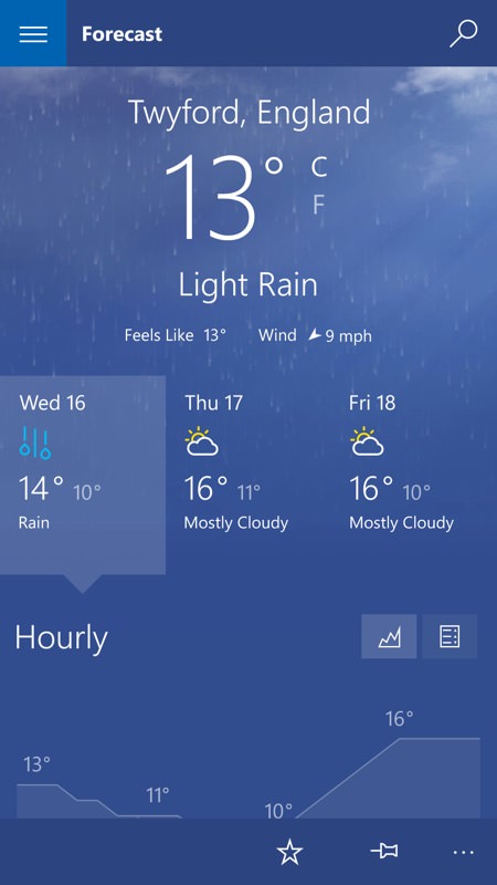Screenshot, Weather