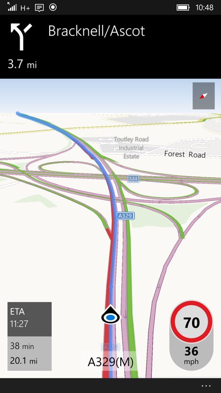Screenshot, Windows 10 Maps