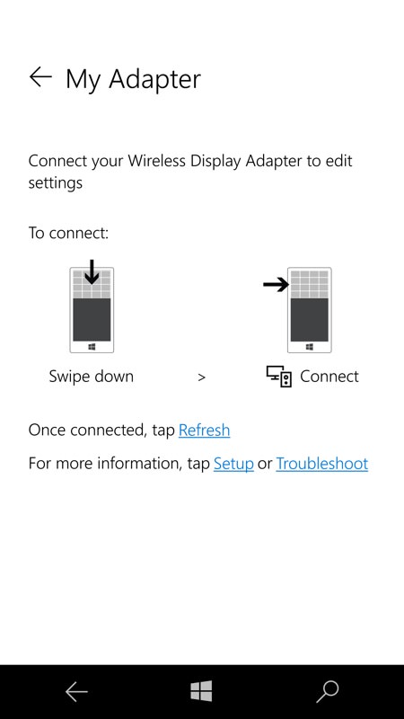 Test : Microsoft Wireless Display Adapter V2, surtout pour les smartphones  Continuum