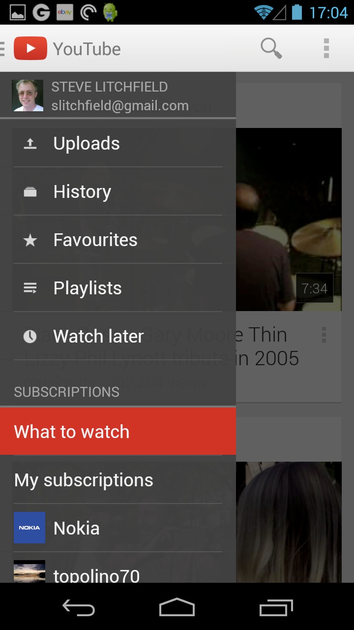 Screenshot, YouTube feature