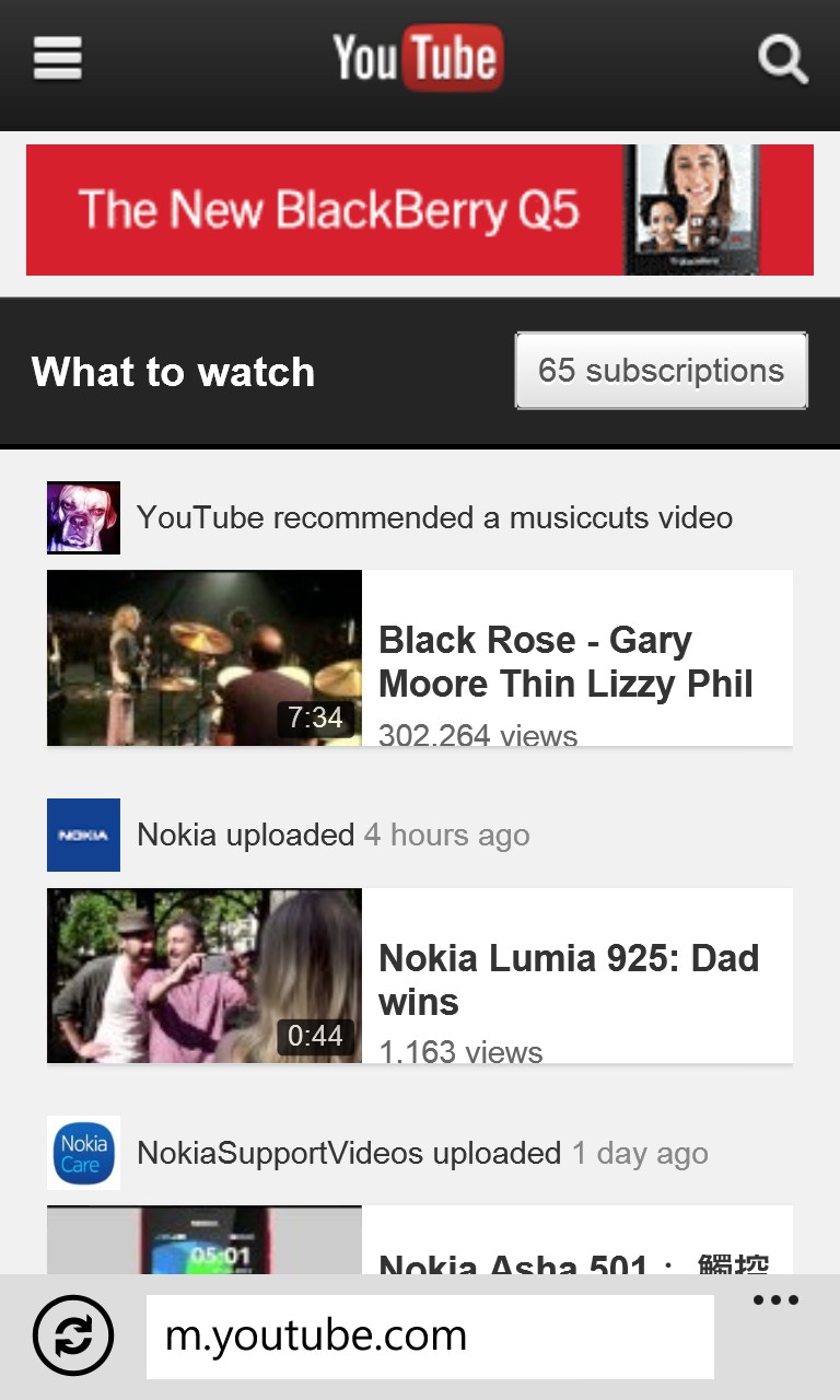 Screenshot, YouTube feature