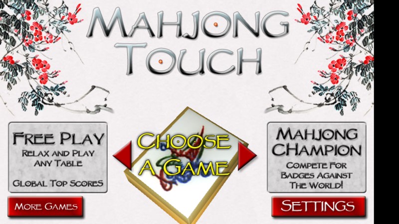 Screenshot, 3D Mahjong Solitaire free