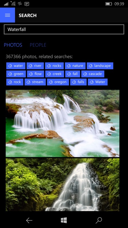 Screenshot, Perfect 500px