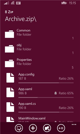 8 Zip screenshot