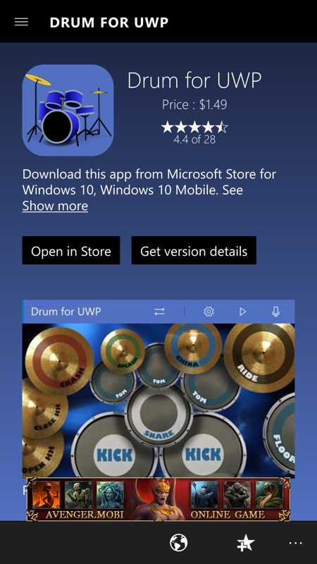 Screenshot, 9Zen Store