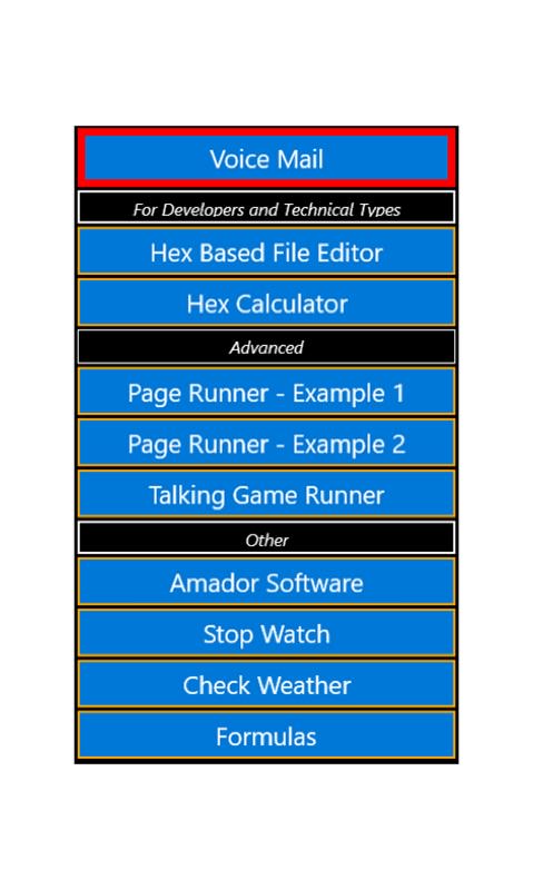 Amador App Builder screenshot
