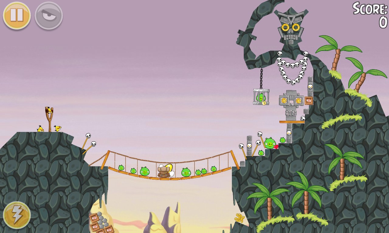 Screenshot, Angry Birds Seasons South Hamerica!