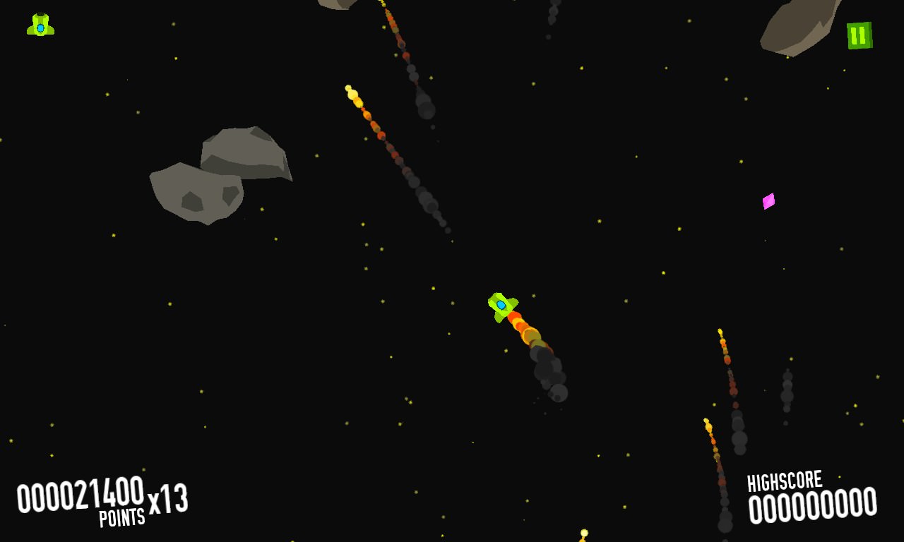 Screenshot, Asteroid Blaster Space Shooter