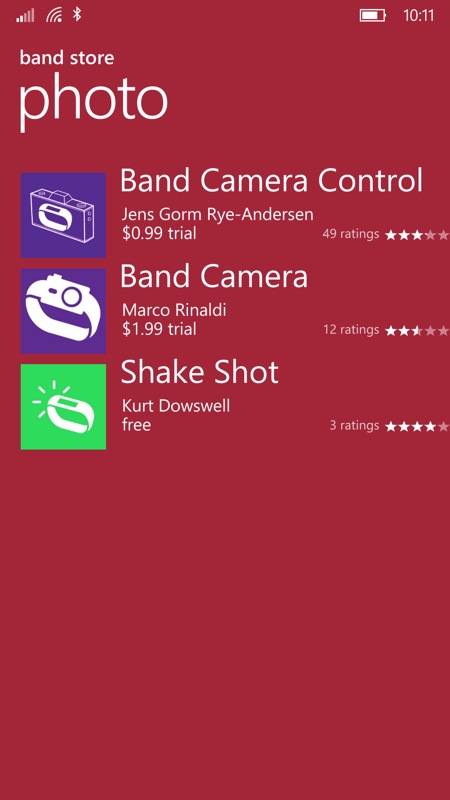 Screenshot, Band Store