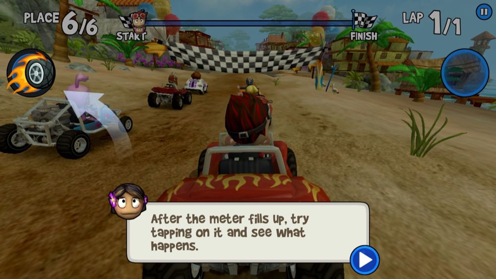 beach buggy racing shortcuts