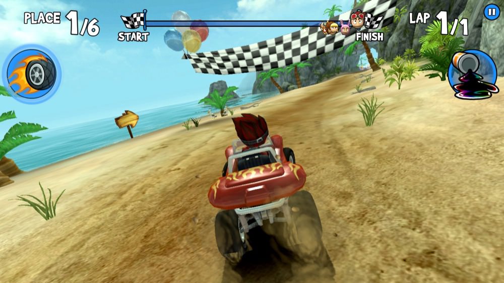 Screenshot, Beach Buggy Racing