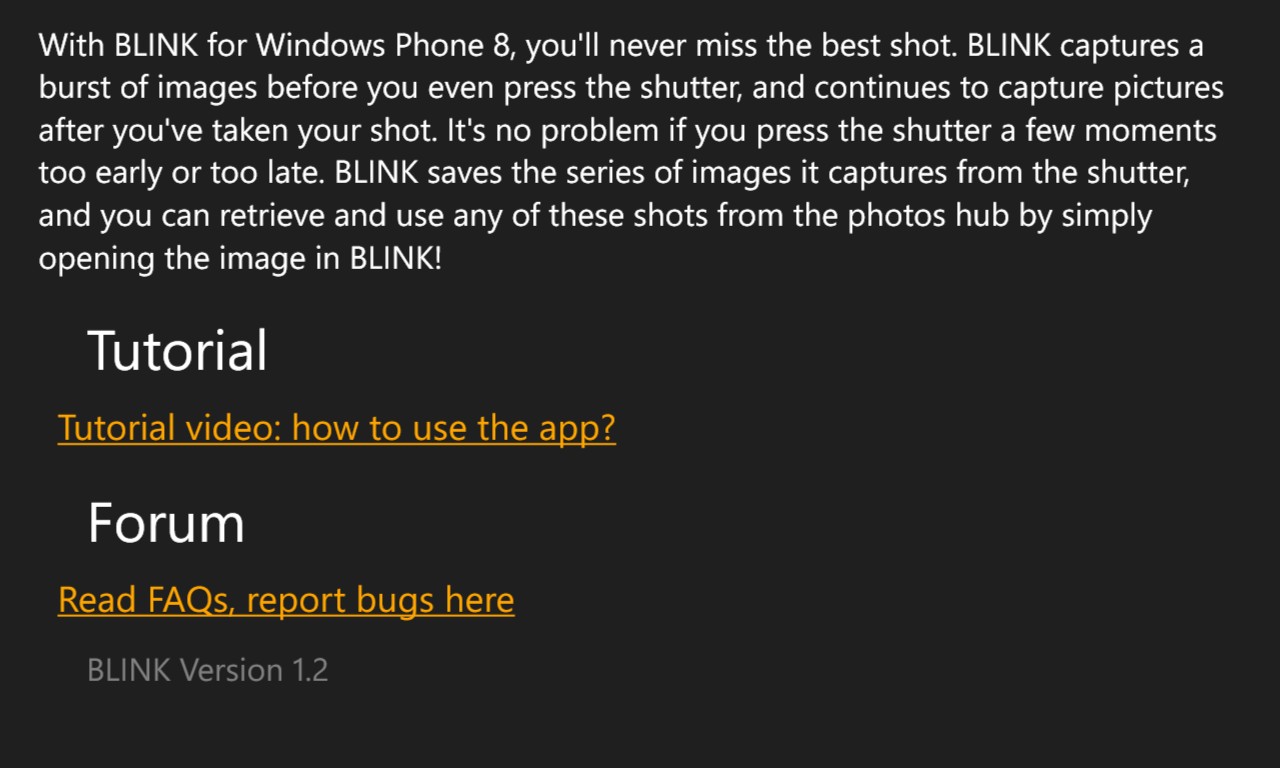 Screenshot, Blink 1.2
