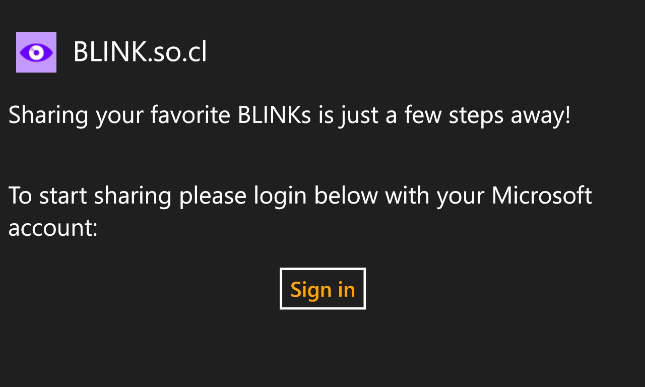 Screenshot, BLINK 2.0