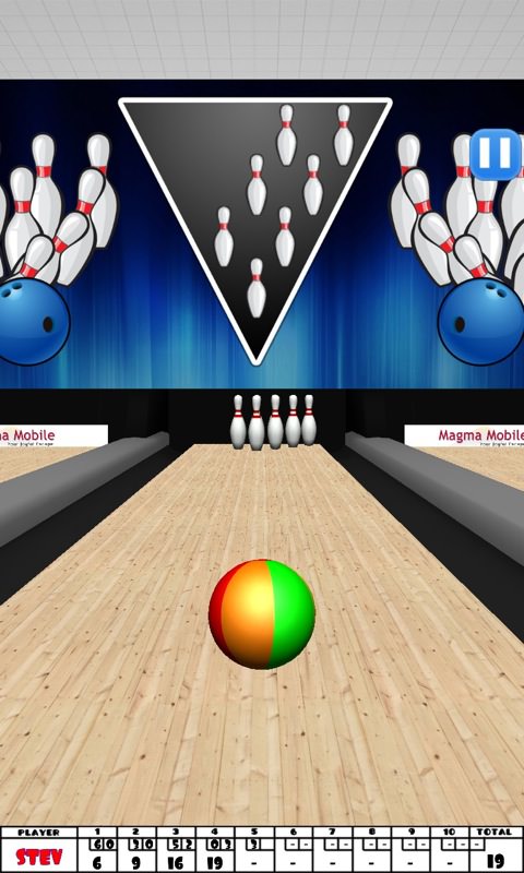 Screenshot, Bowling 3D