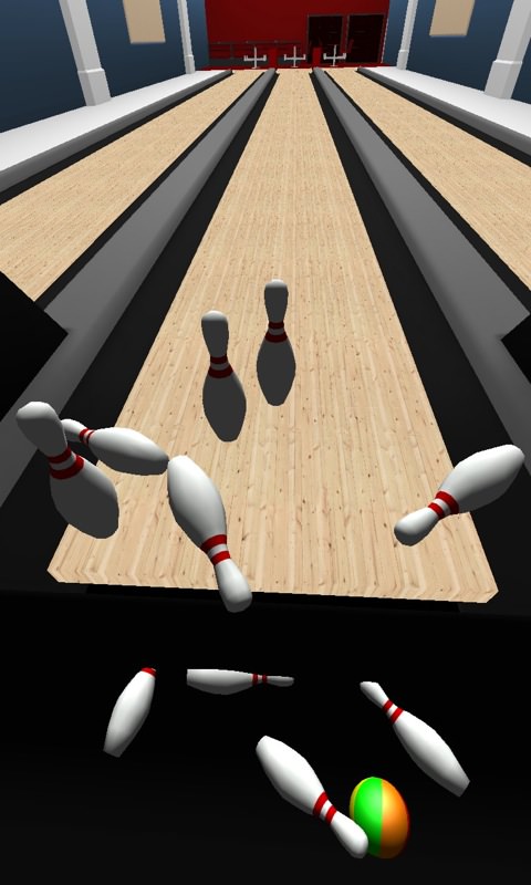 Screenshot, Bowling 3D