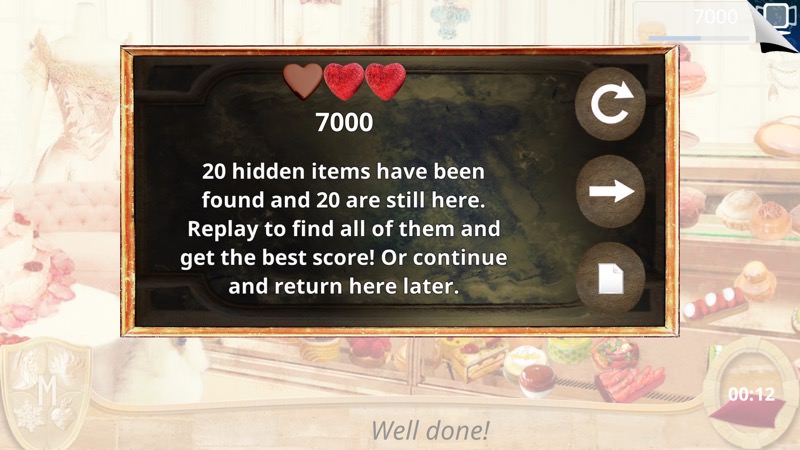 downloading Romance with Chocolate - Hidden Items