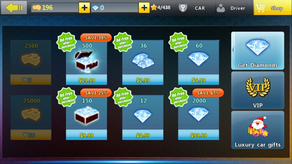 gift code city racing 3d