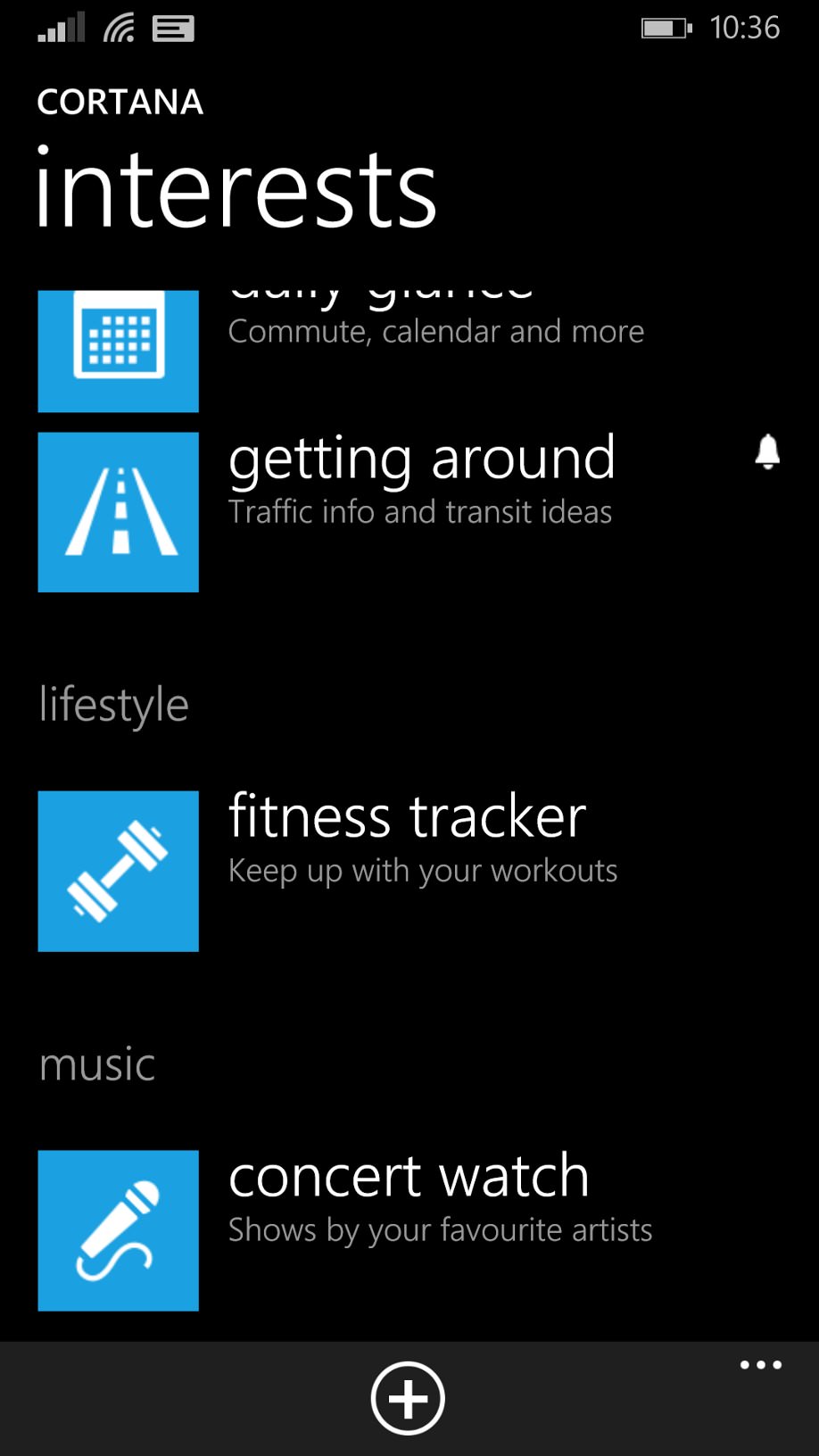 Screenshot, Cortana