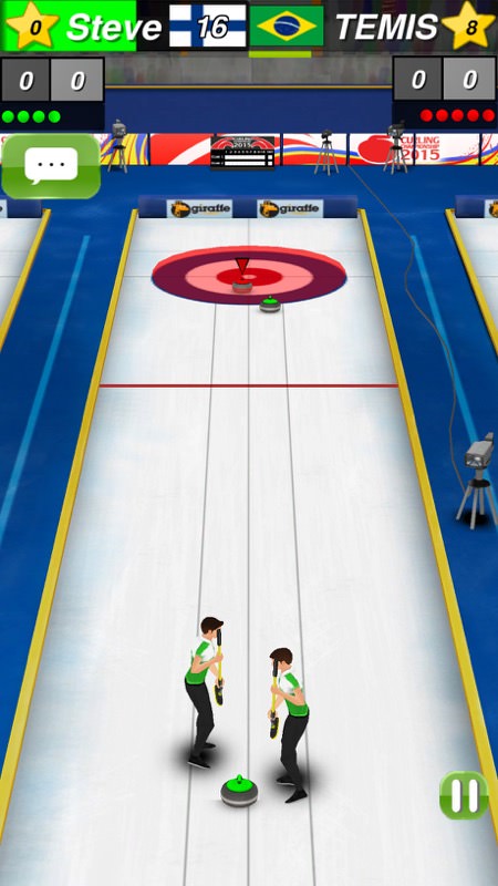 Screenshot, Curling 3D