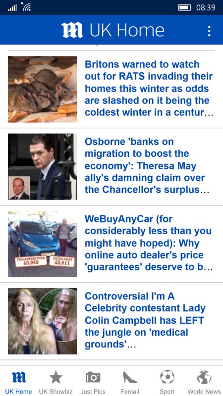 Screenshot, DailyMail