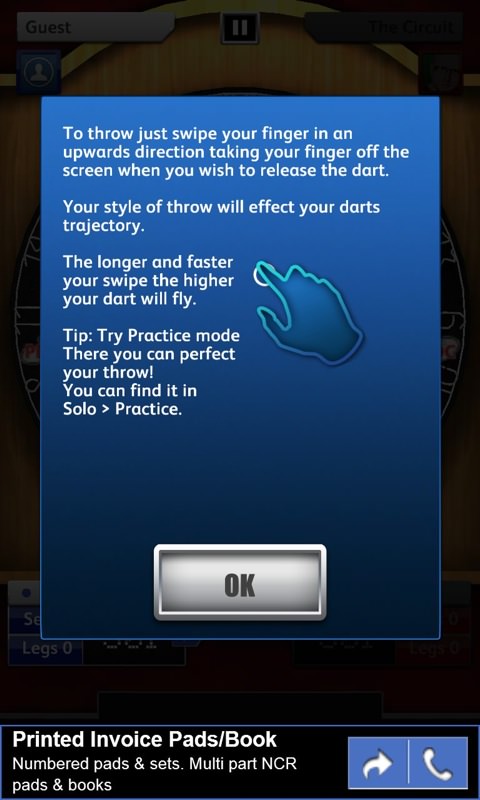 Screenshot, DartsMatch