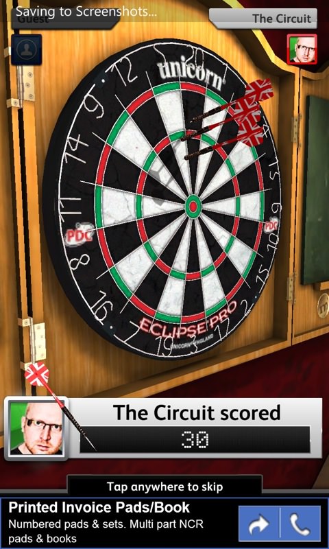 Screenshot, DartsMatch