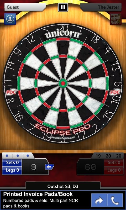 Screenshot, DartsMatch