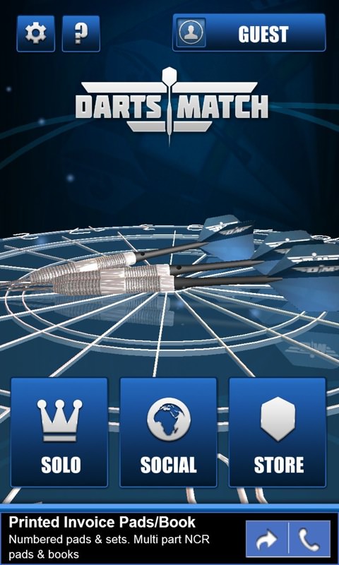 Screenshot, DartsMatch