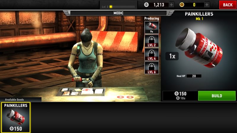 Screenshot, Dead Trigger 2 for Windows Phone