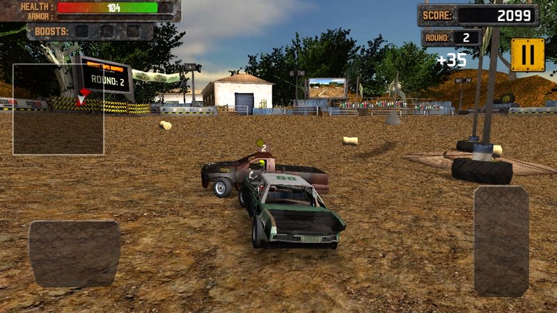 Screenshot, Demolition Derby: Crash Racing