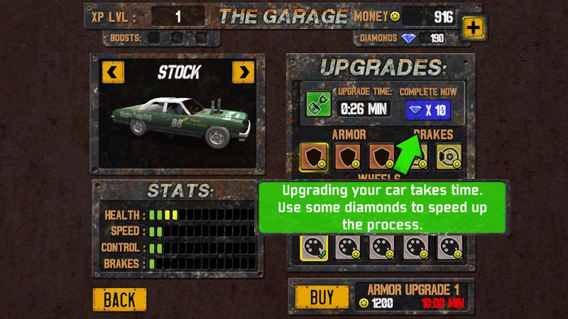 Screenshot, Demolition Derby: Crash Racing