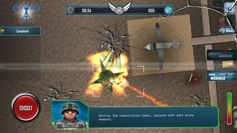 Screenshot, Drone Strike 3D - Army Stealth Attack