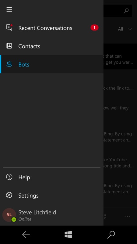 Screenshot, Dr Who bot