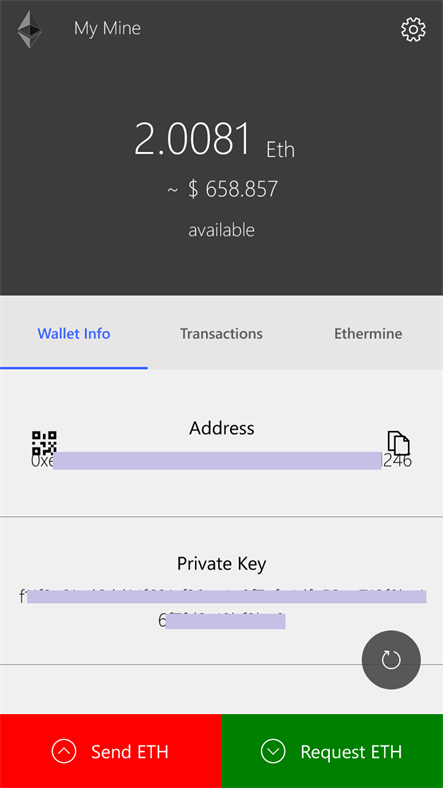 ethereum wallet maintenance mode