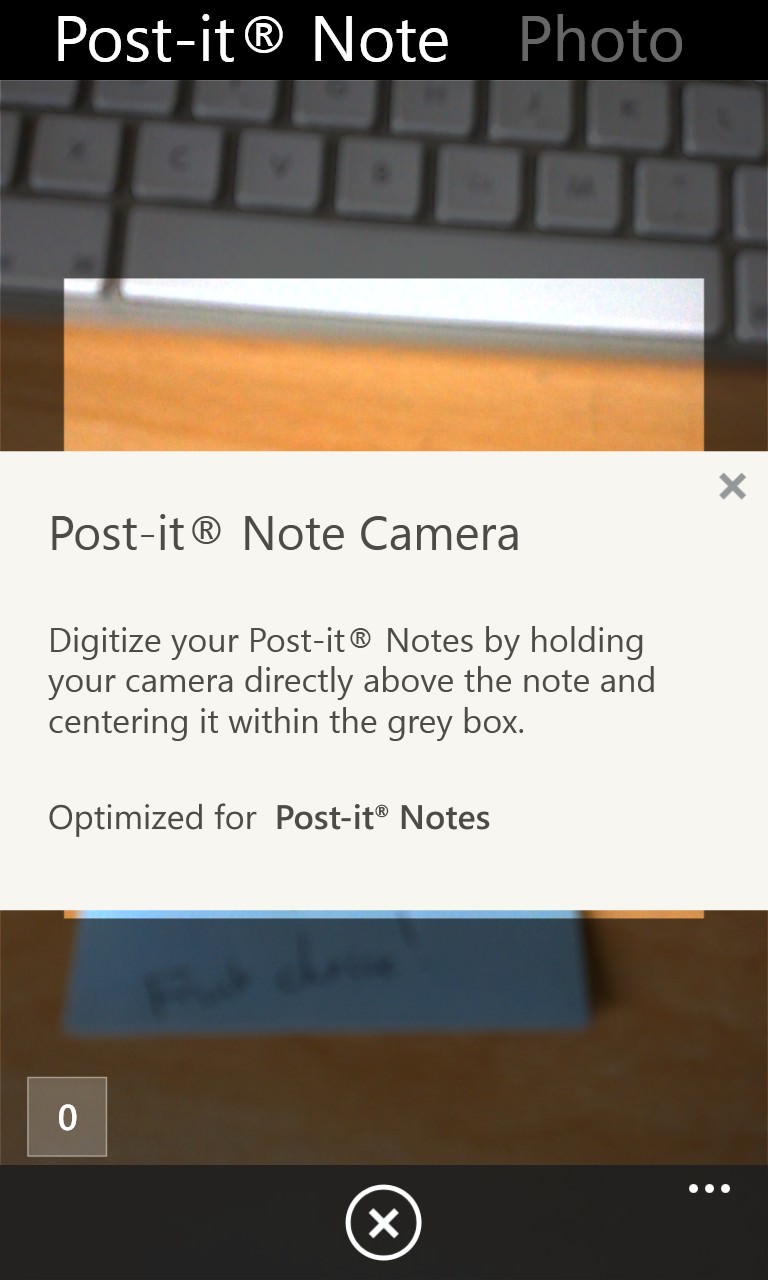 Evernote screenshot