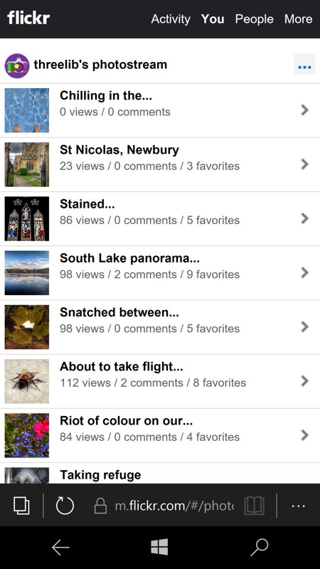 uploading photos to flickr