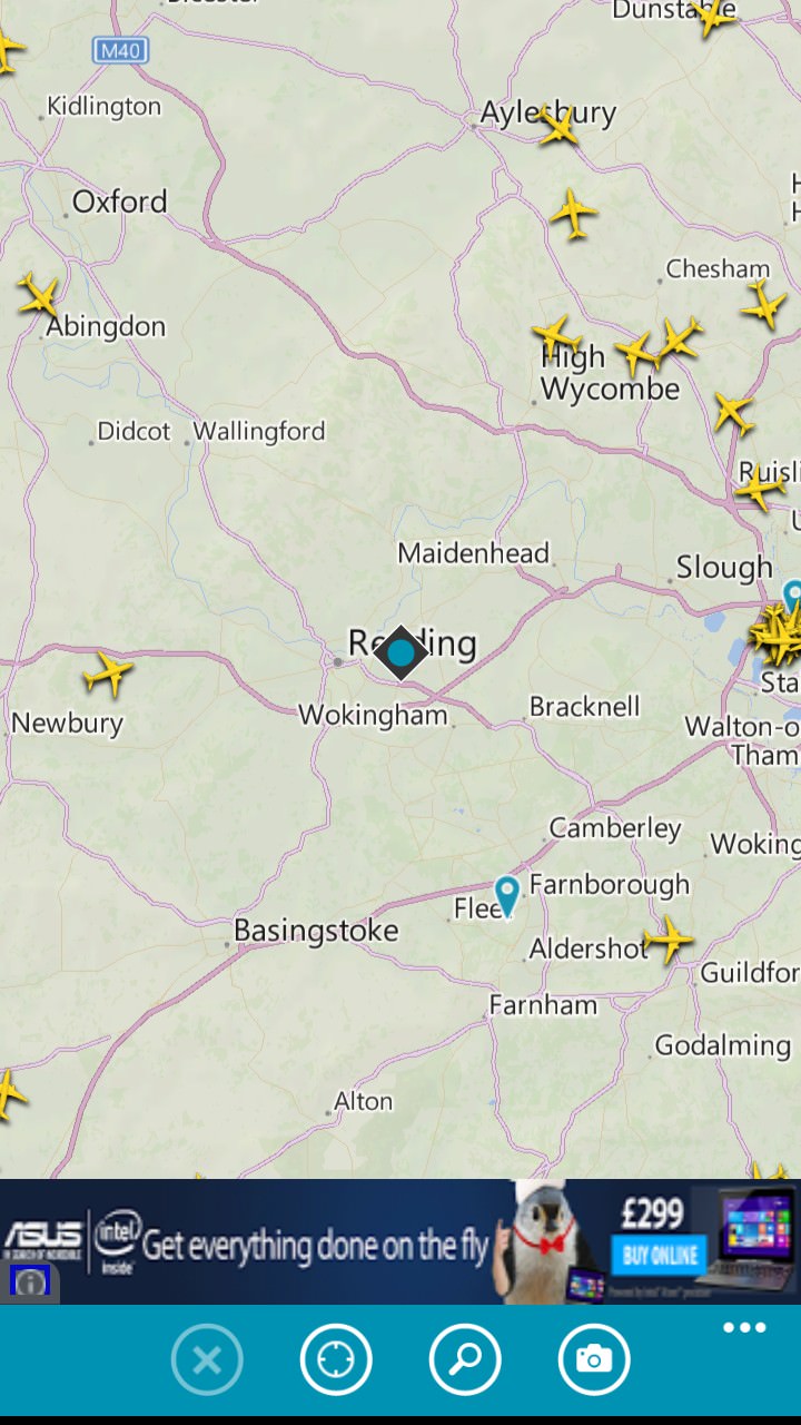 Flightradar24 screenshot