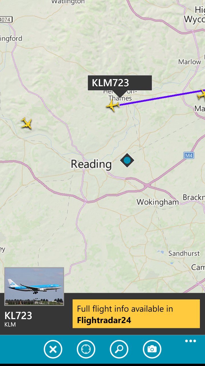 Flightradar24 screenshot