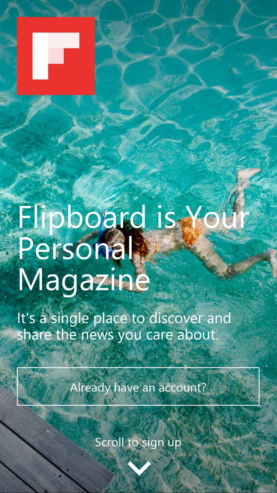 Flipboard screenshot on Windows Phone