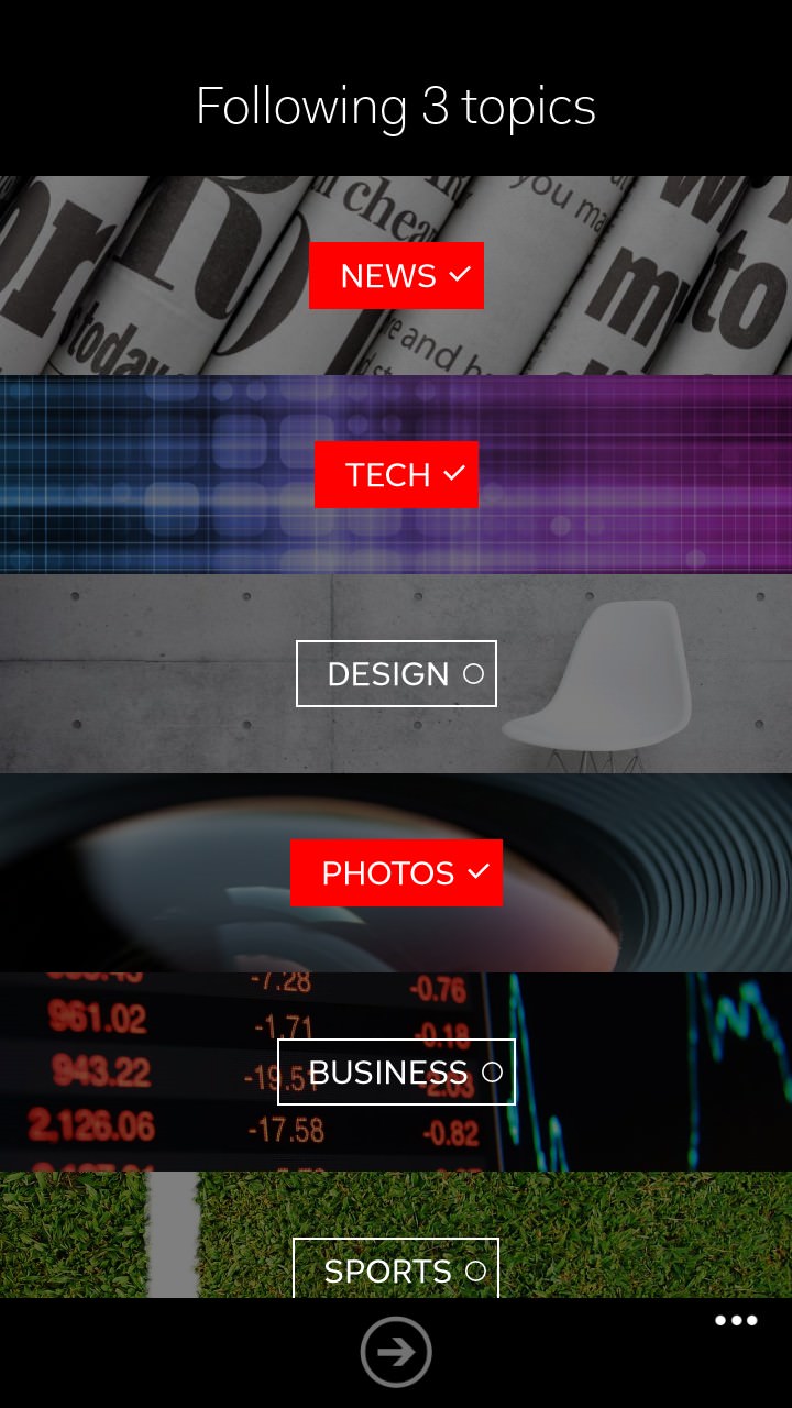 Flipboard screenshot