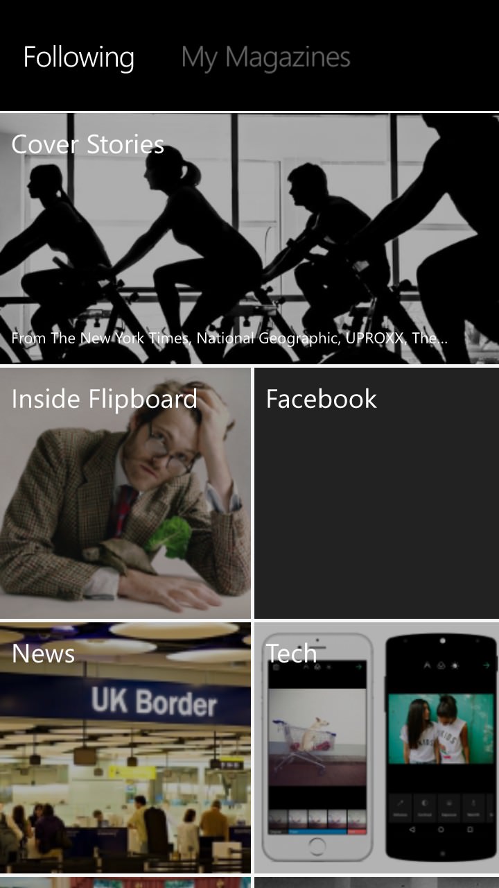 Flipboard screenshot