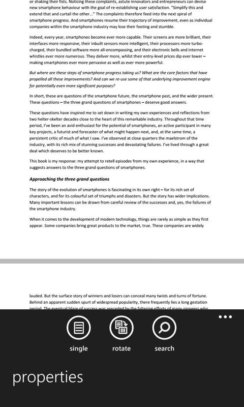 Screenshot, Foxit Mobile PDF