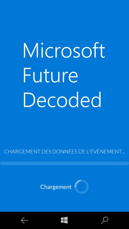 future decoded UWP screenshot