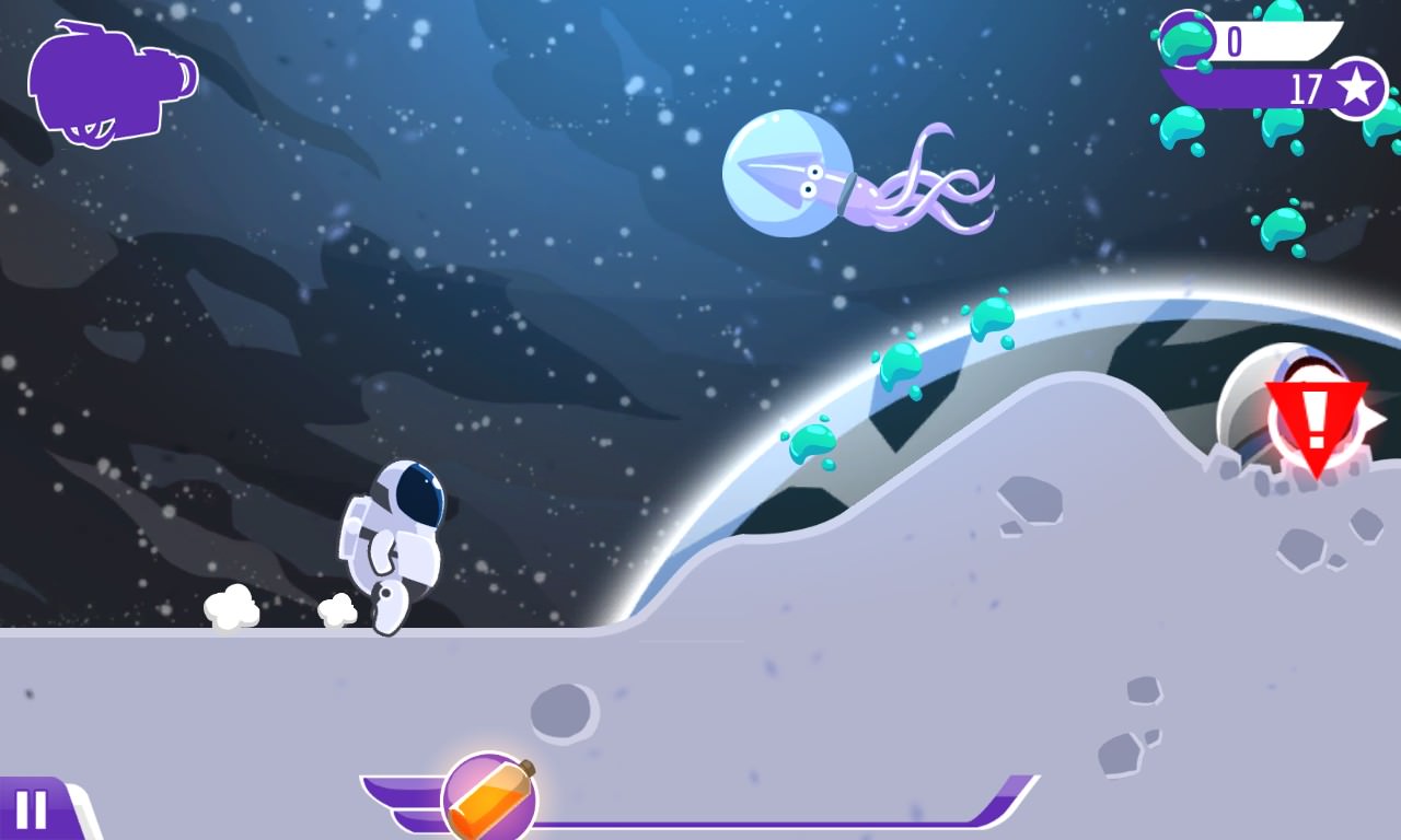 Screenshot, Galactic Rush