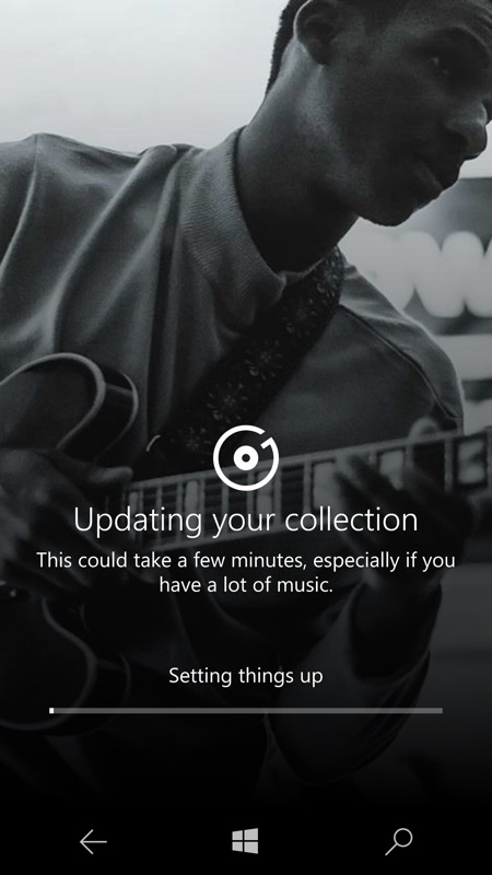 Groove Music screenshot